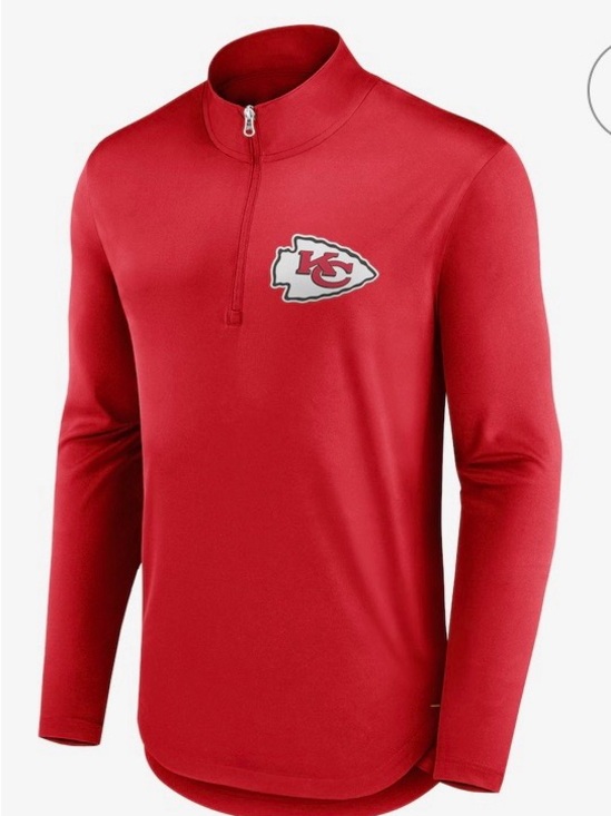 Fanatics Other - Kansas City Chiefs Fanatics Red Quarter-Zip Performance Jacket